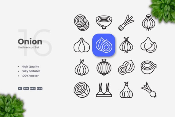 Onion Icons Graphics Review