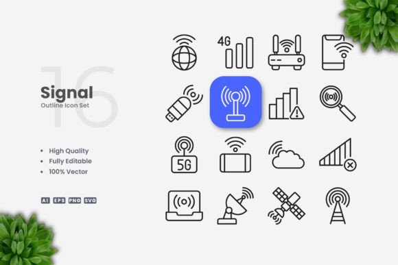 Signal Icons Graphics: A Designer’s Review for Local Business Branding