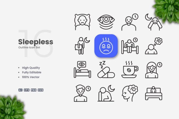 Sleepless Icons Graphics and Icons Review